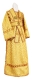 Subdeacon vestments - Canon rayon brocade S3 (yellow-gold with claret outline), Standard design