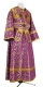 Subdeacon vestments - rayon brocade S3 (violet-gold)