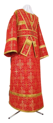 Subdeacon vestments - rayon brocade S3 (red-gold)
