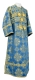 Subdeacon vestments - Pochaev rayon brocade S4 (blue-gold), Standard design