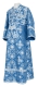 Subdeacon vestments - Pskov rayon brocade S4 (blue-silver), Standard design