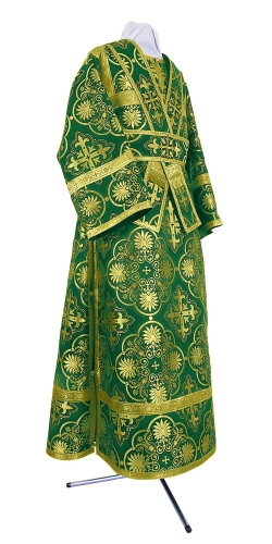 Subdeacon vestments - rayon brocade S4 (green-gold)