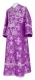 Subdeacon vestments - Pskov rayon brocade S4 (violet-silver), Standard design