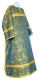 Clergy sticharion - Shouya metallic brocade B (blue-gold), Economy design