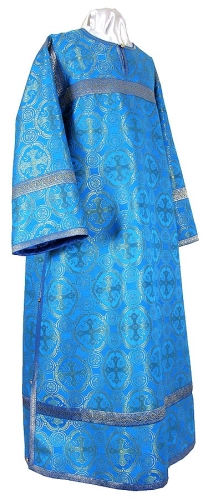 Clergy stikharion - metallic brocade B (blue-gold)