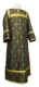 Clergy stikharion - Custodian metallic brocade B (black-gold), Economy design