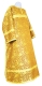 Clergy sticharion - Theophania metallic brocade B (yellow-gold), Economy design