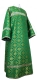 Clergy sticharion - Lavra metallic brocade B (green-gold), Standard design