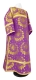 Clergy stikharion - Nativity Star metallic brocade B (violet-gold), Standard design