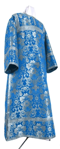 Clergy stikharion - metallic brocade BG1 (blue-silver)