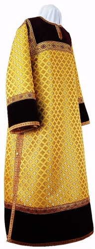 Clergy stikharion - metallic brocade BG1 (yellow-gold)