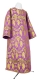 Clergy sticharion - Chalice metallic brocade BG1 (violet-gold), Premium design