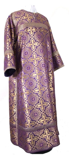 Clergy stikharion - metallic brocade BG1 (violet-gold)