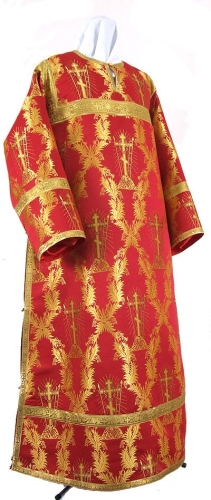 Clergy stikharion - metallic brocade BG1 (red-gold)