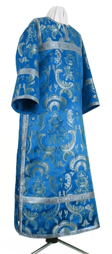 Clergy stikharion - metallic brocade BG3 (blue-silver)