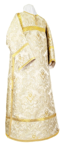 Clergy stikharion - metallic brocade BG6 (white-silver)