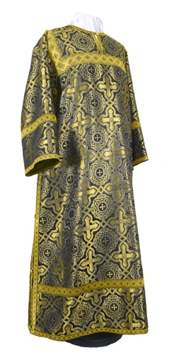 Clergy stikharion - rayon brocade S2 (black-gold)
