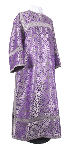 Clergy stikharion - rayon brocade S2 (violet-silver)