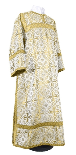 Clergy stikharion - rayon brocade S2 (white-gold)