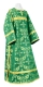 Clergy sticharion - Koursk rayon brocade S3 (green-gold), Standard design
