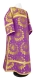 Clergy sticharion - Nativity Star rayon brocade S3 (violet-gold), Premium design