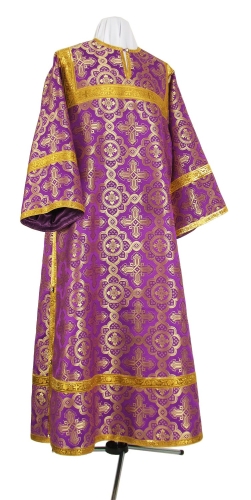 Clergy stikharion - rayon brocade S3 (violet-gold)