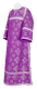 Clergy stikharion - Resurrection rayon brocade S3 (violet-silver), Standard design