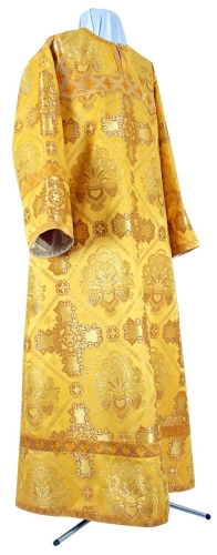 Clergy stikharion - rayon brocade S4 (yellow-claret-gold)