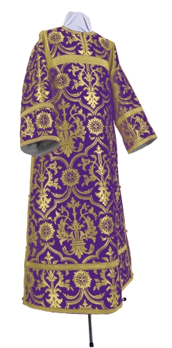 Clergy stikharion - rayon brocade S4 (violet-gold)