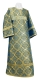 Altar server stikharion - Kazan metallic brocade B (blue-gold), Standard design