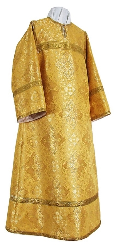 Altar server stikharion - metallic brocade B (yellow-gold)