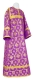 Altar server sticharion - Loza metallic brocade B (violet-gold), Economy design