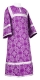 Altar server stikharion - Altaj metallic brocade B (violet-gold), Standard design