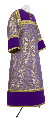 Altar server stikharion - metallic brocade BG1 (violet-gold)