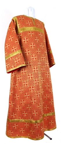 Altar server stikharion - metallic brocade BG1 (red-gold)