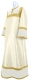 Altar server stikharion - metallic brocade BG2 (white-gold)