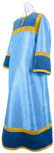 Altar server stikharion - metallic brocade BG3 (blue-gold)