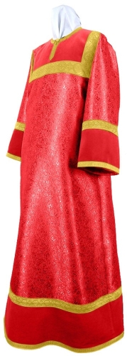 Altar server stikharion - metallic brocade BG3 (red-gold)