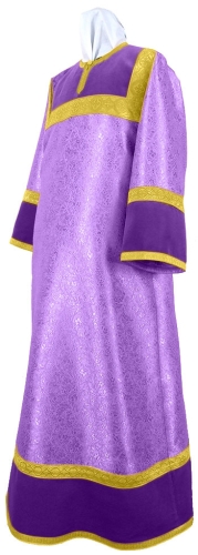 Altar server stikharion - metallic brocade BG5 (violet-gold)