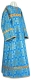 Altar server stikharion - rayon brocade S2 (blue-gold)