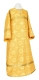 Altar server sticharion - Myra Lycea rayon brocade S3 (yellow-gold), Standard cross design