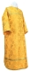 Altar server sticharion - Venets rayon brocade S3 (yellow-gold), Economy design