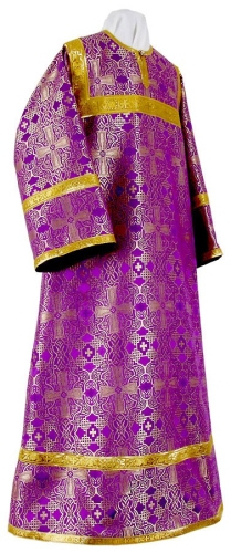 Altar server stikharion - rayon brocade S3 (violet-gold)