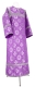 Altar server sticharion - Myra Lycea rayon brocade S3 (violet-silver), Economy design