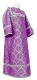 Altar server stikharion - Kazan rayon brocade S3 (violet-silver), Standard design