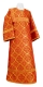 Altar server sticharion - Kazan rayon brocade S3 (red-gold), Standard design