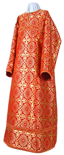 Altar server stikharion - rayon brocade S3 (red-gold)