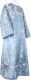 Altar server stikharion - Chinese rayon brocade (blue-silver)