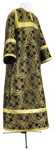 Child stikharion (alb) - metallic brocade BG1 (black-gold)