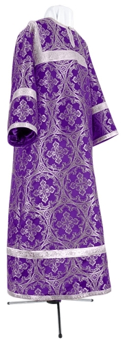 Child stikharion (alb) - metallic brocade BG2 (violet-silver)